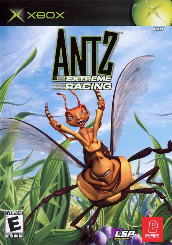 Antz Extreme Racing box art for Xbox